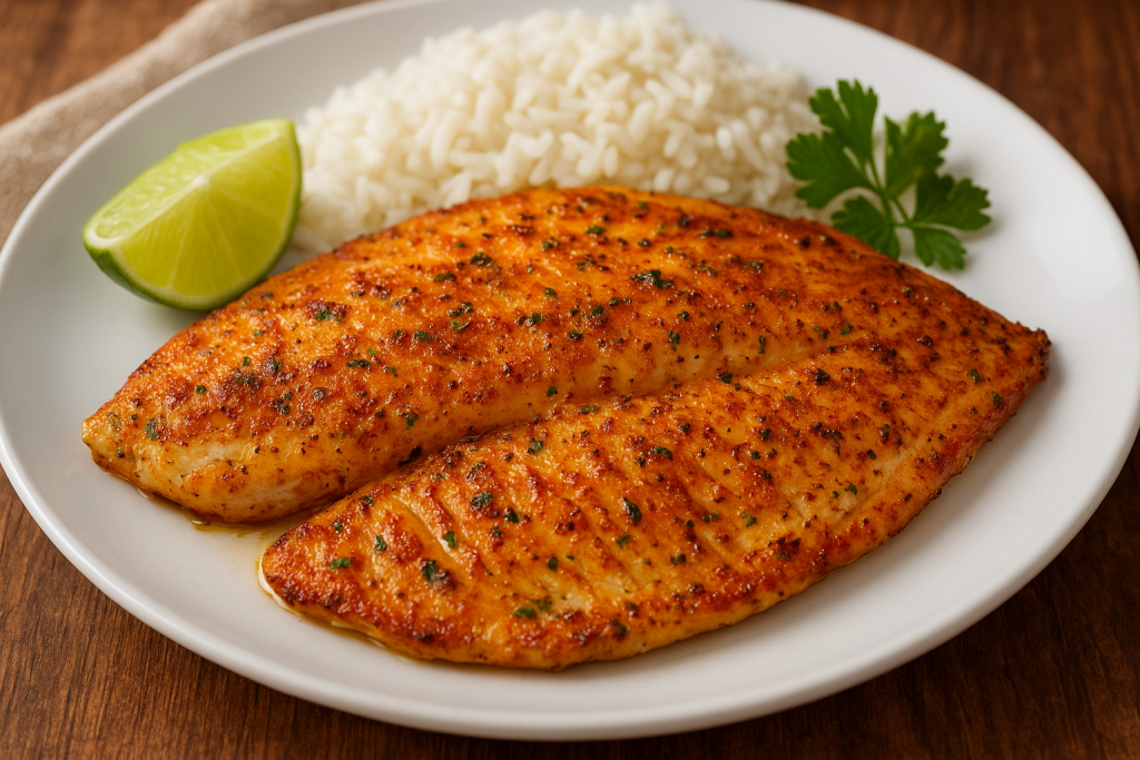 filete de tilapia a la talla