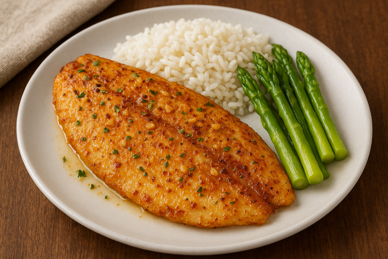 Filete Basa al Ajillo (500G.)