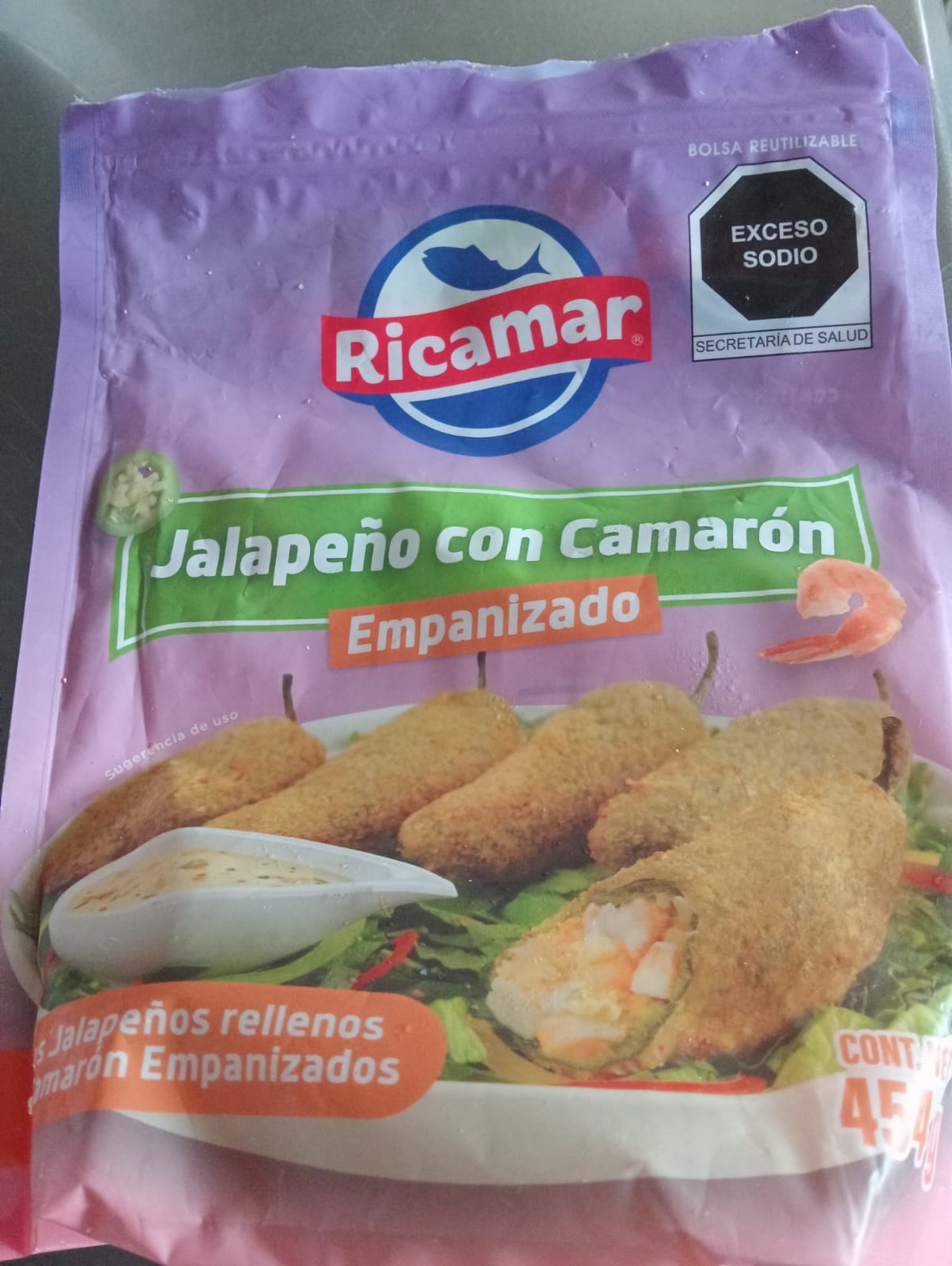 Jalapeños con Camarón Empanizados
